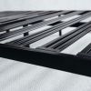 Twin size Heavy Duty Metal Platform Bed Frame with Wide Steel Slats