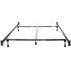 California King Heavy Duty Metal Bed Frame with Headboard Footboard Brackets