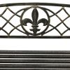 Farm Home Bronze Sturdy 2 Seat Porch Swing Bench Scroll Accents