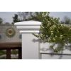 Elevated Planter Raised Grow Bed in White Vinyl