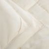 Twin/Twin XL Traditional Microfiber Reversible 3 Piece Comforter Set in Ivory