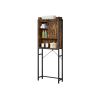 FarmHouse Over The Toilet Sliding Barn Door Storage Cabinet Cupboard