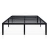 King size 16-inch High Heavy Duty Metal Platform Bed Frame