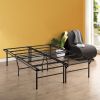 Queen size 18-inch High Rise Folding Metal Platform Bed Frame