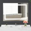 Modern LED Lighted Mirror Dimmable Wall-Mounted Bathroom Vanity 27 x 20 inch