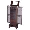 Classic 7-Drawer Jewelry Armoire Wood Storage Chest Cabinet