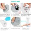 Electric Automatic Soap Dispenser Anti-Slip Sensor Refillable Hand Gel Desktop Dispenser