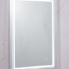 32 inch LED Lighted Bathroom Wall Mounted Mirror with High Lumen+Anti-Fog Separately Control+Dimmer Function