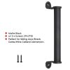 10 Steel Barn Door Handle/Black