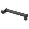 10 Steel Barn Door Handle/Black