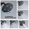 Single Handle 5-functions Shower Head Set (Valve Included)