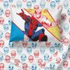 Beyond Amazing Kids Twin Bed-in-a-Bag Set, 86 x 64, Microfiber, Blue, Marvel