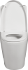 1.1/1.6 GPF Dual Flush 1-Piece Elongated Toilet with Soft-Close Seat - Gloss White, Water-Saving, Modern, Stylish Design 23T01-GW