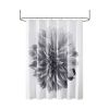 Printed Floral Cotton Shower Curtain