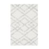 Geo Diamond Yarn Dyed Cotton Tufted Bath Rug